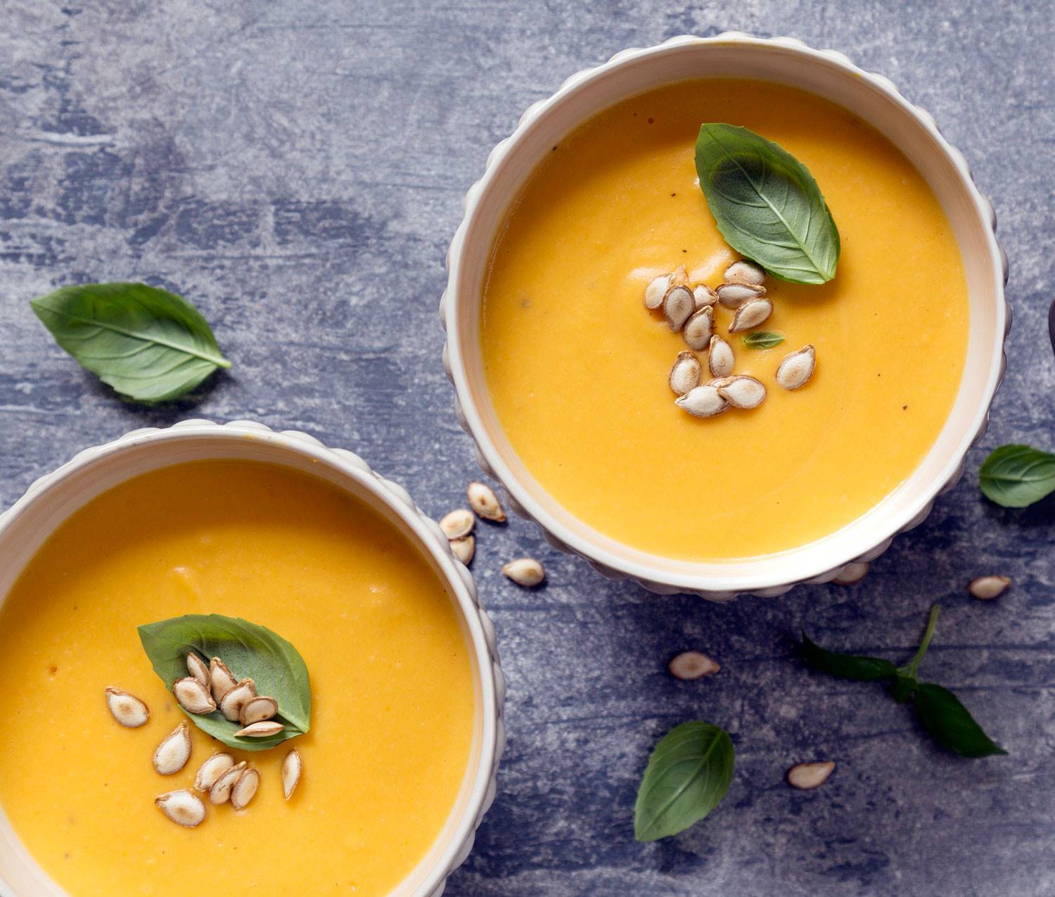 recetas-batchcooking-cenas-crema-calabaza-coco. Crema de calabaza con leche de coco