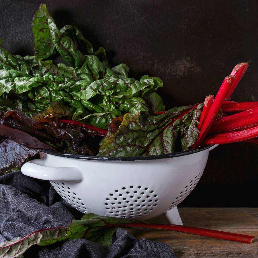 Receta de ensalada de acelgas y manzana