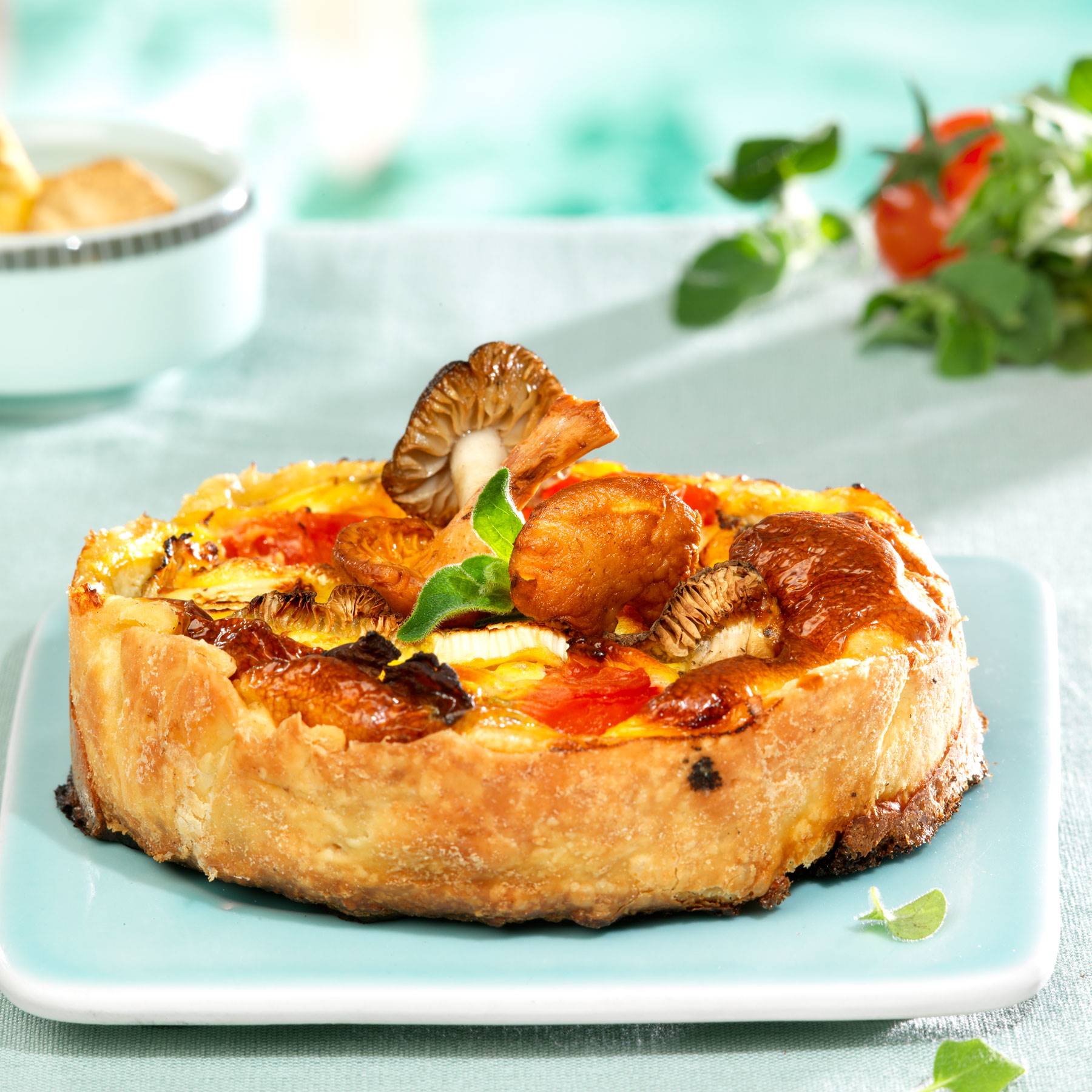 QUICHE 186. Quiche de setas