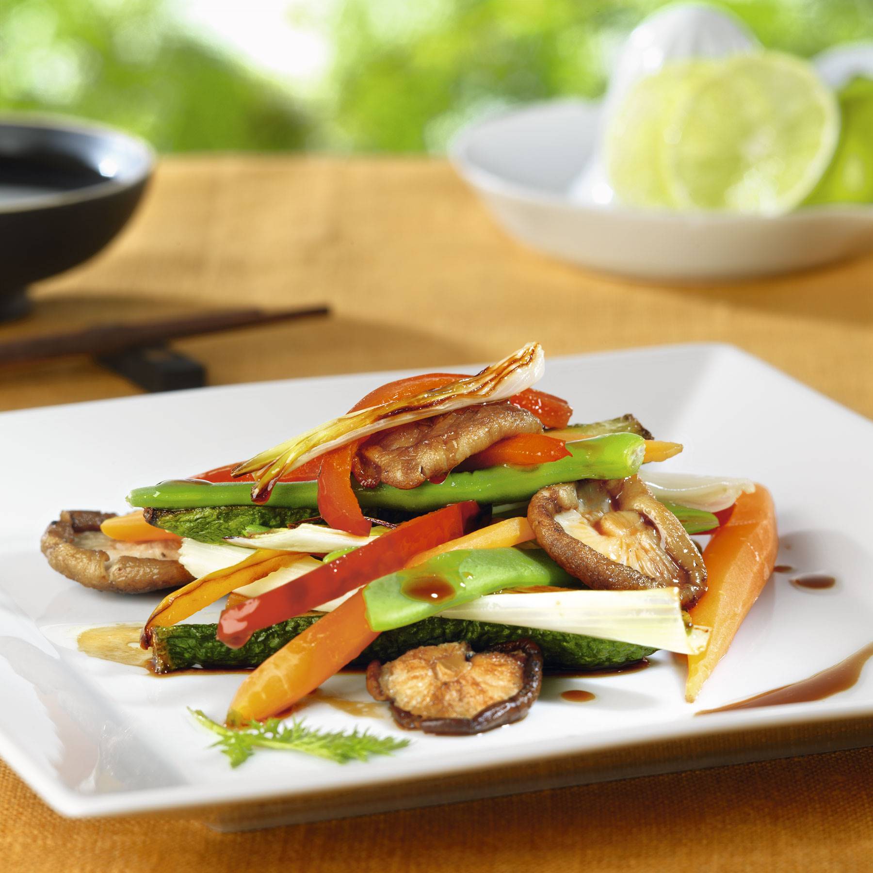 Verduras Tepanyaki