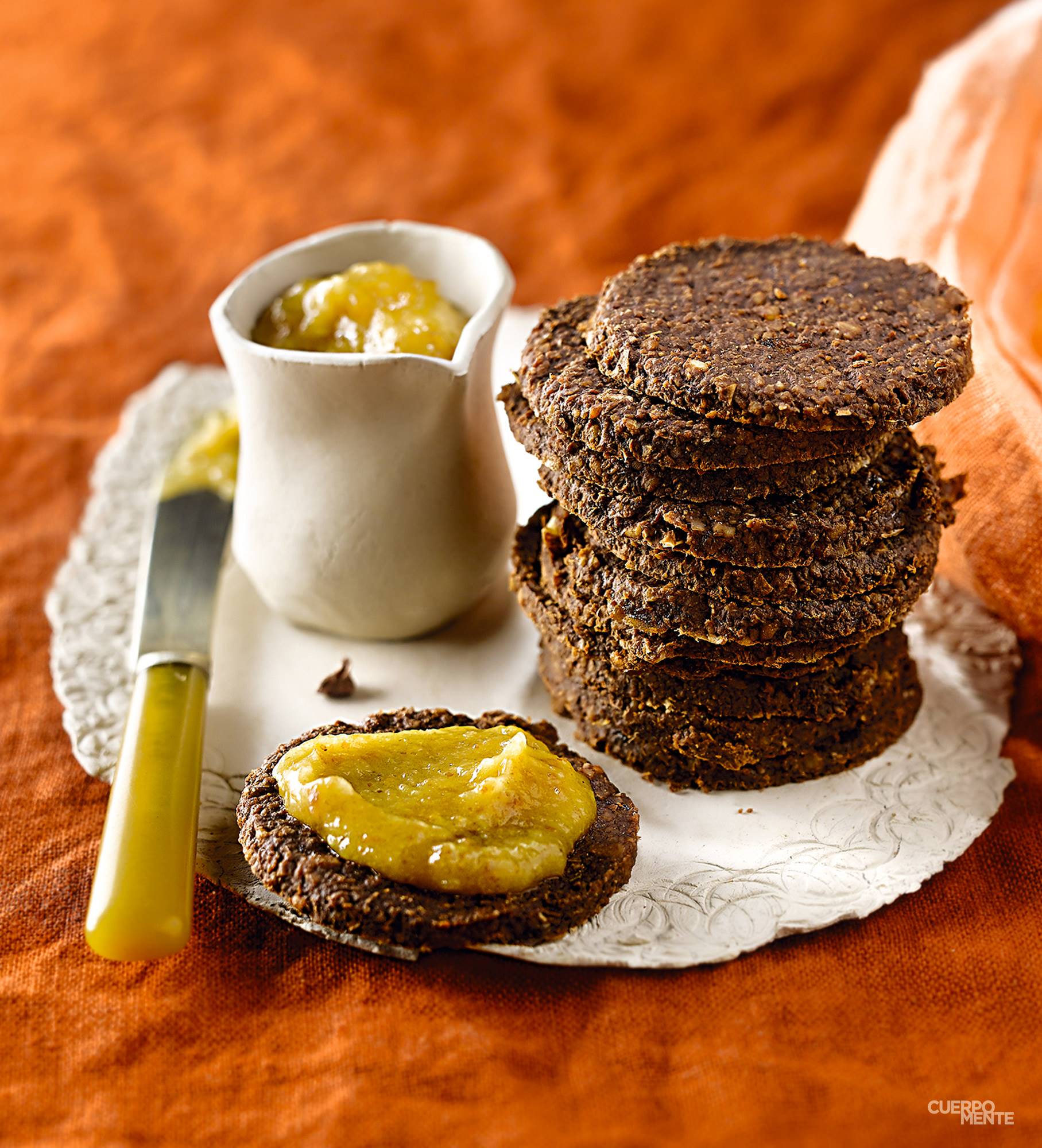 COOKIES DE CACAO Y TRIGO SARRACENO  