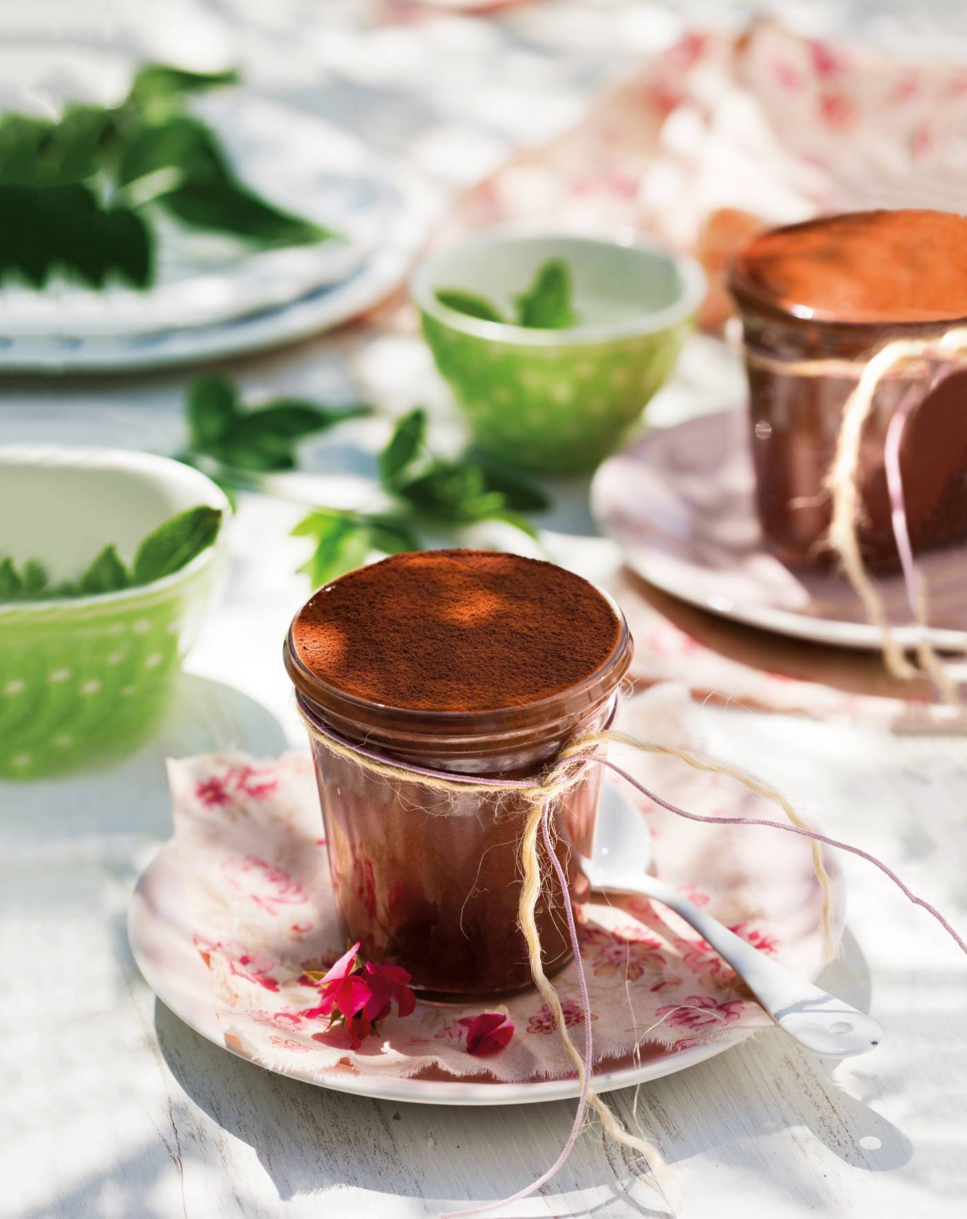 Mousse vegana cacao vainilla