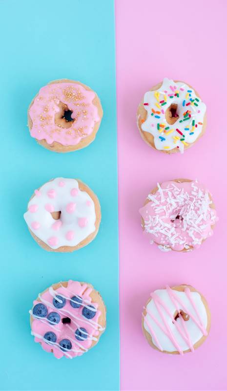Donuts de colores