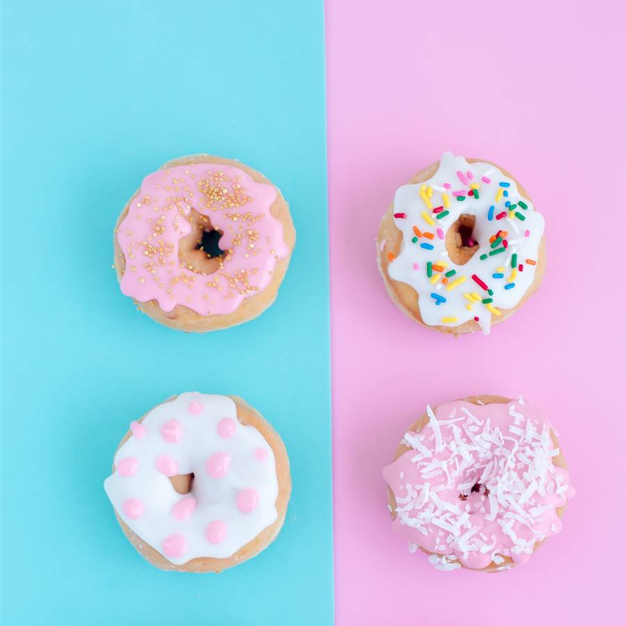 Donuts de colores