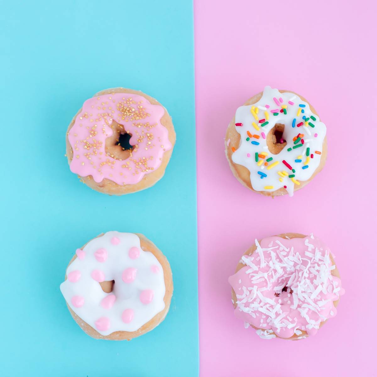 Donuts de colores