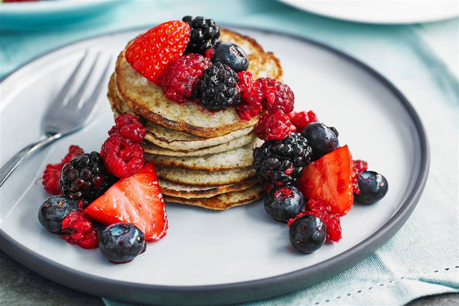 Tortitas keto de lino