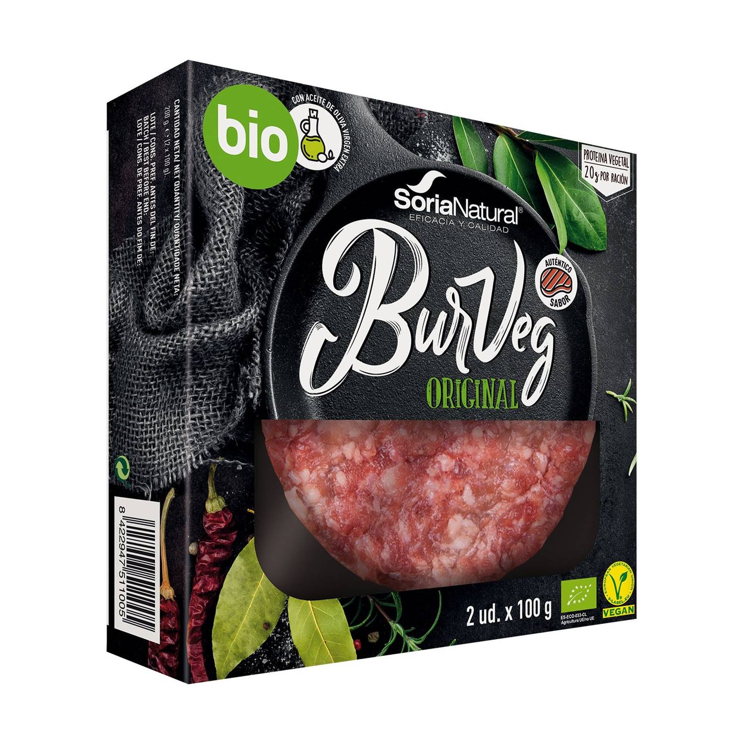 BurVeg de Soria natural bio . BurVeg Bio, de Soria natural 