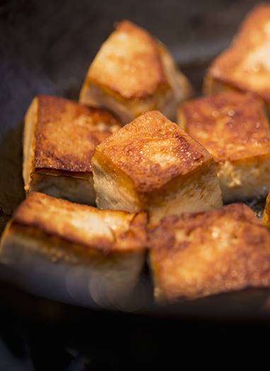 recette de friteuse à air de tofu