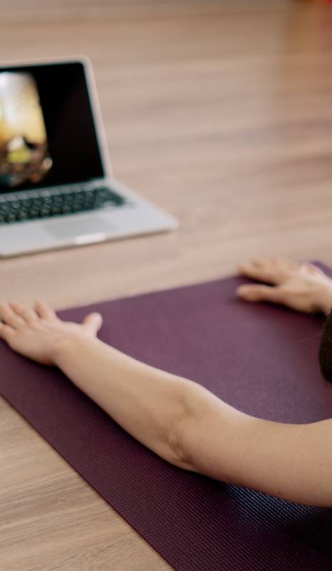 Mantener calidez yoga online