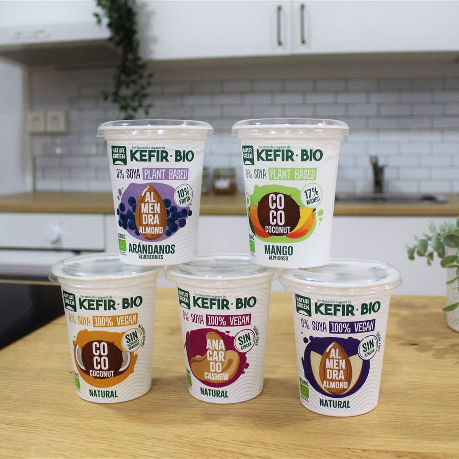 Kefir·Bio de NaturGreen: 100% vegano, bio y sin azúcares añadidos