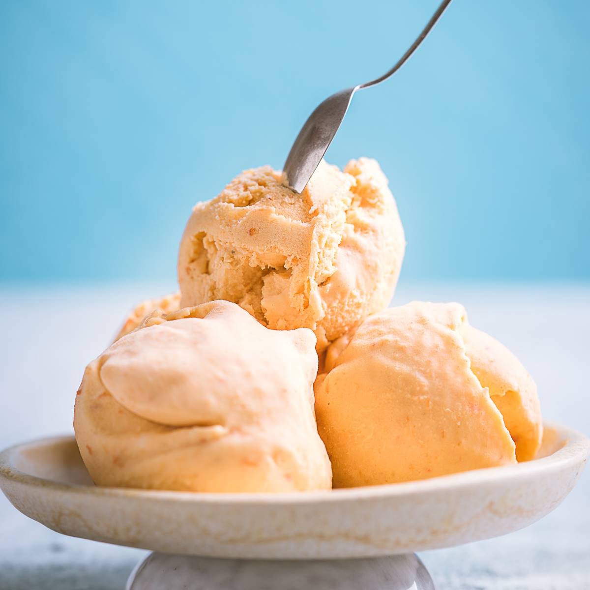 Helado de vainilla contaminado