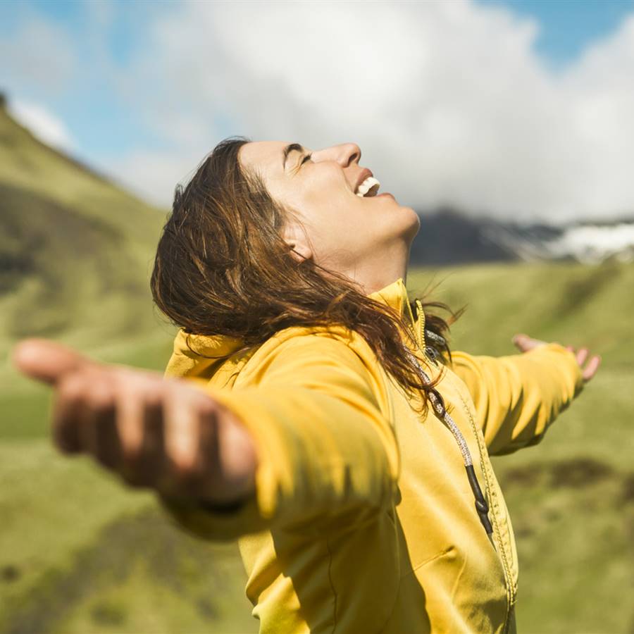 meditación de montaña