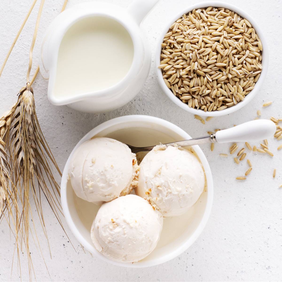 helado casero sin azucar avena