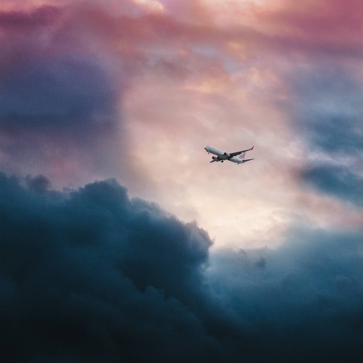 Avión volando