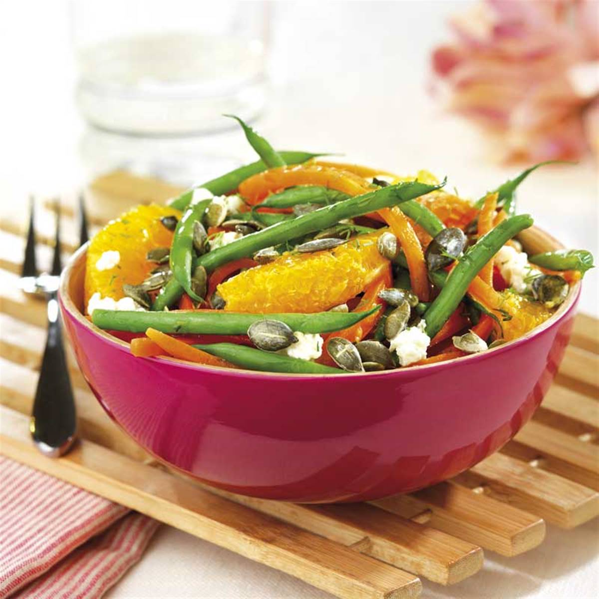 Ensalada-Naranja-Judías-Verdes