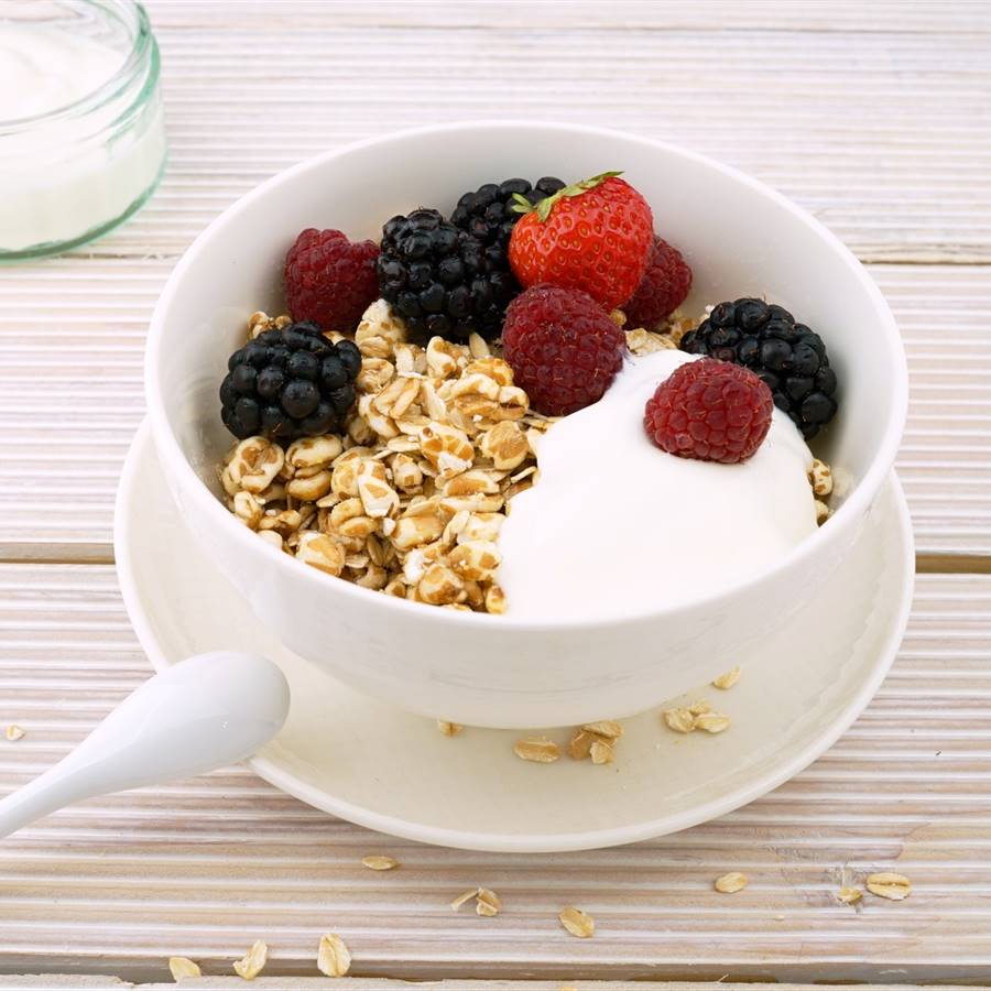 Muesli con frutos rojos