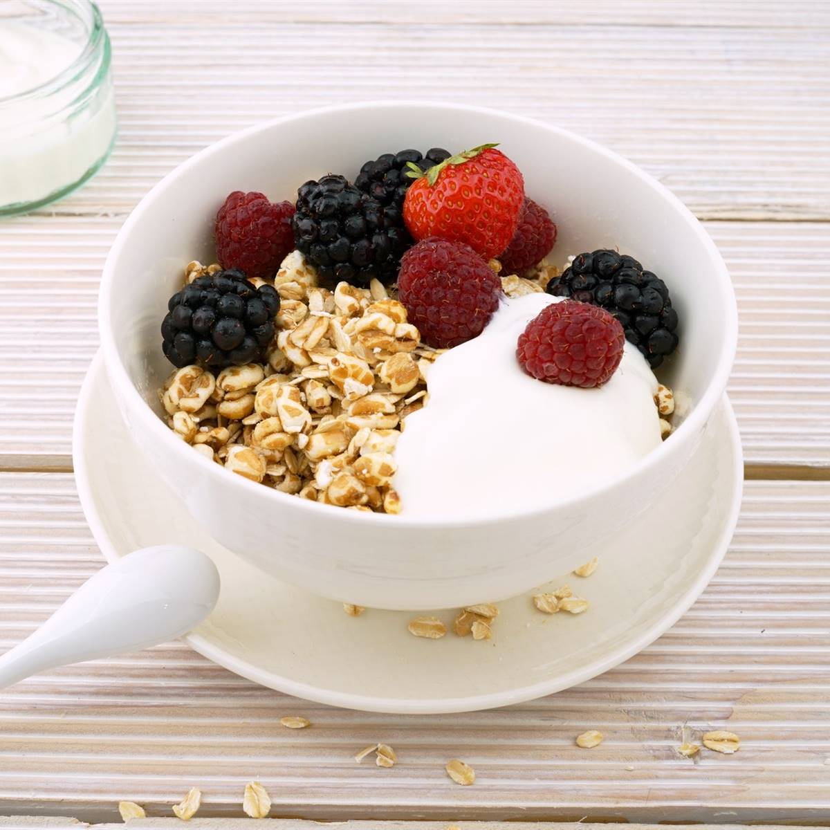 Muesli con frutos rojos