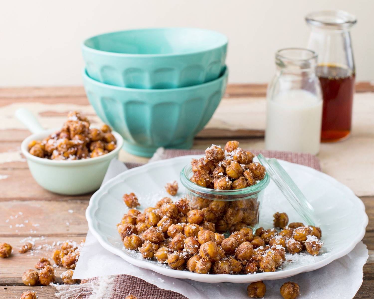 garbanzos-al-horno-con-canela. Garbanzos al horno con canela