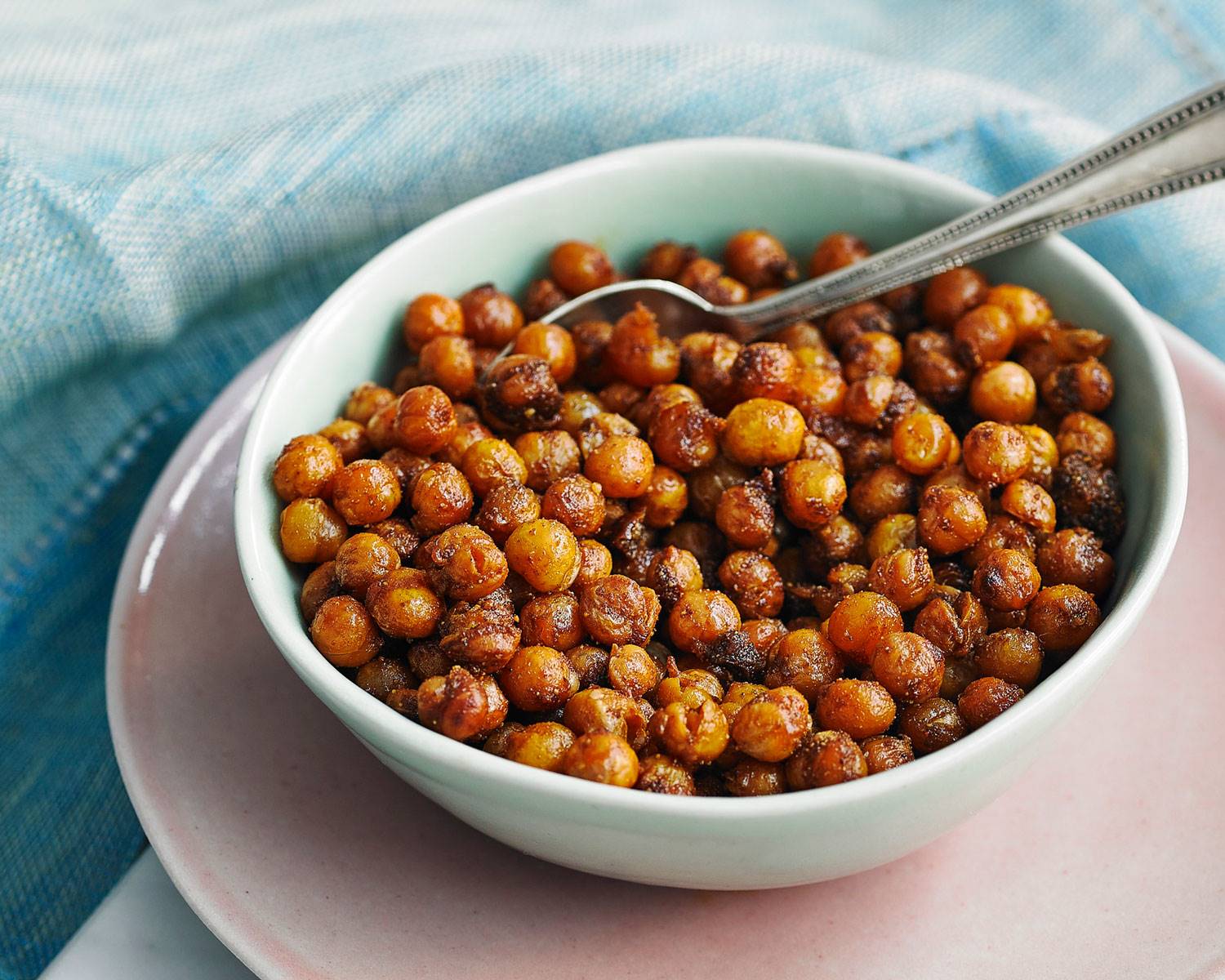 garbanzos-al-horno-estilo-shawarma. Garbanzos al horno estilo shawarma