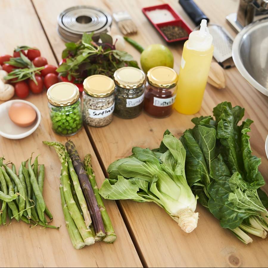 Batch cooking para dos personas con menús de lunes a viernes
