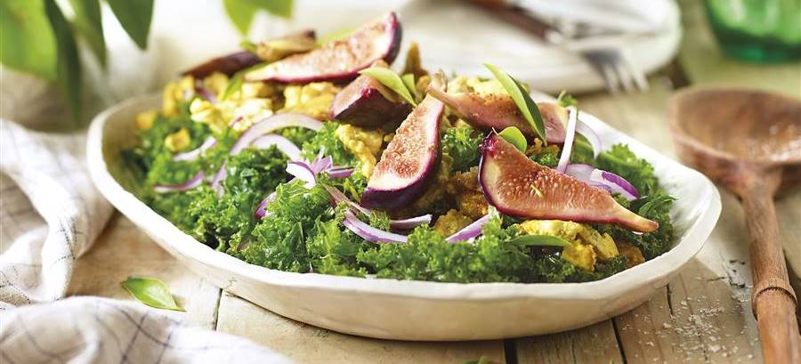Salade de figues fraîches à la ricotta