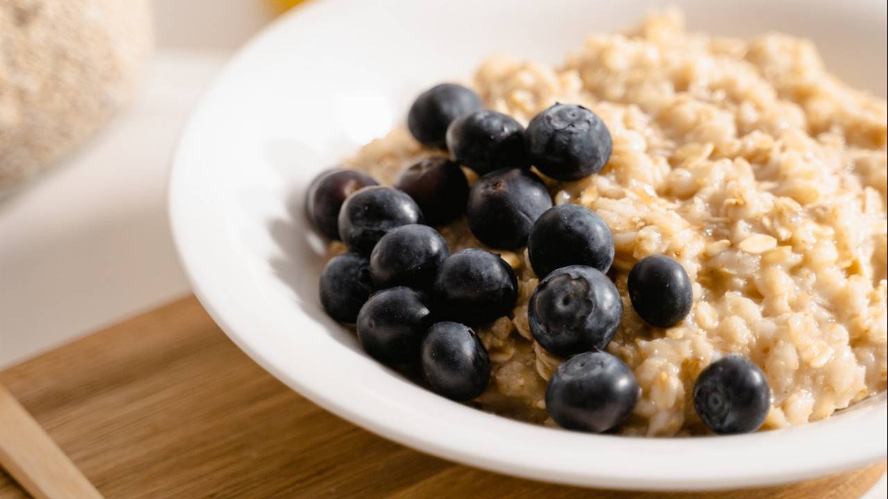 Muesli con arándanos