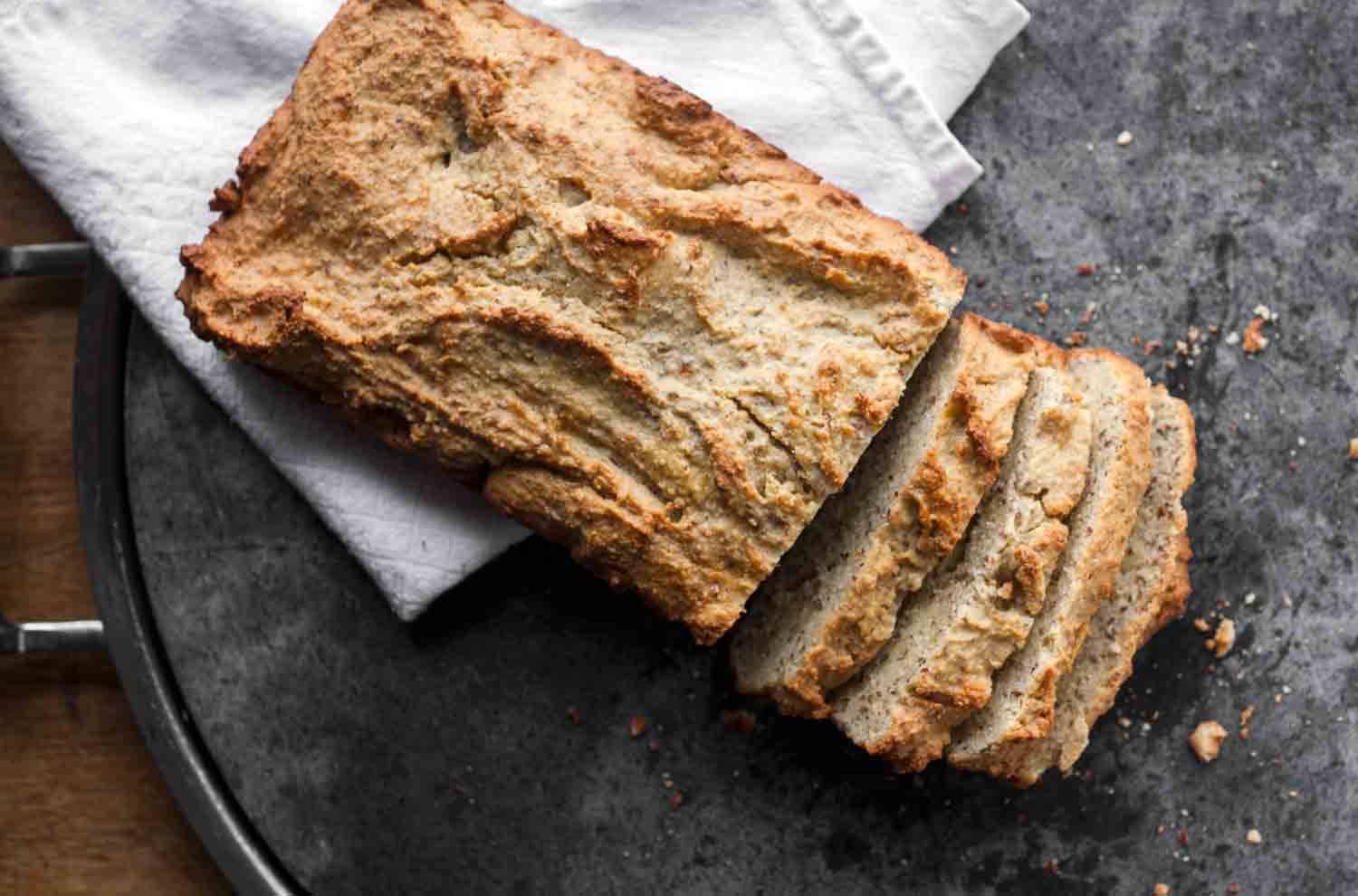 Receta de pan de harina de almendras