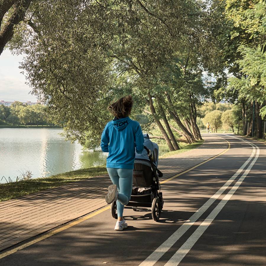 8 ideas para hacer ejercicio y cuidar un niño a la vez