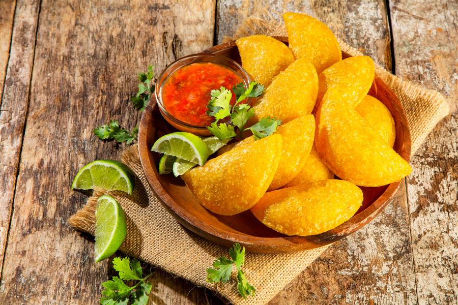 Receta de empanadillas con plátano macho maduro