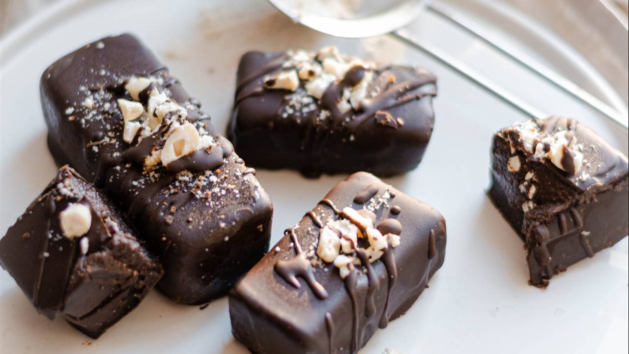 turrón de chocolate