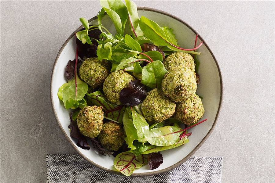 Croquetas de avena y brócoli