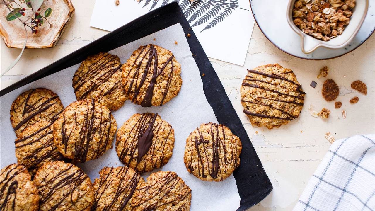 Galletas caseras: 30 recetas fáciles y saludables