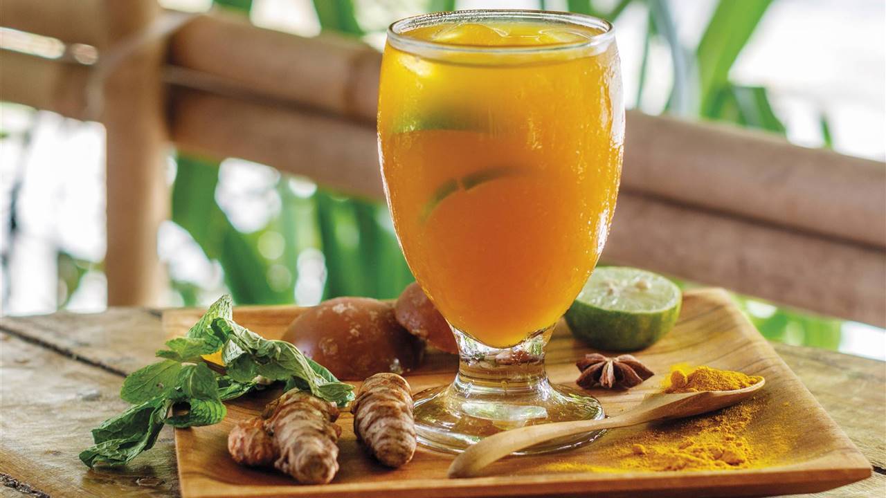 Tónico de cúrcuma