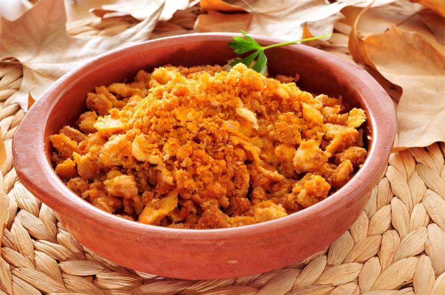 Migas canas veganas
