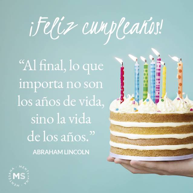 Feliz cumpleaños! Las mejores felicitaciones de cumpleaños