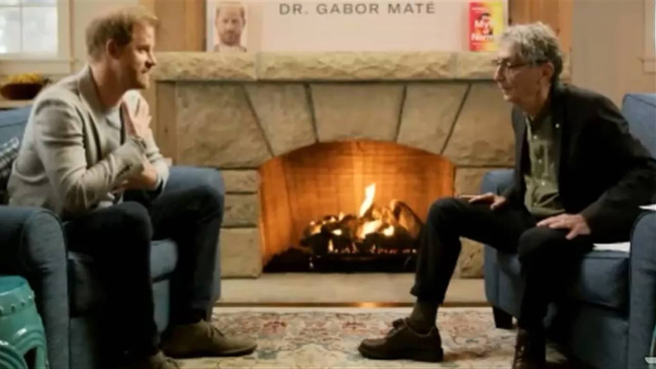 Gaber Mate y Príncipe Harry