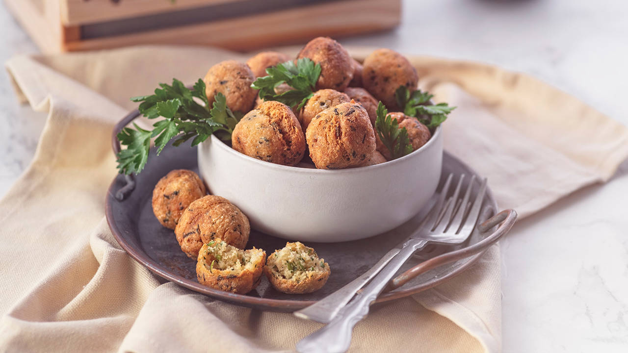 bunyuelos no bacalao