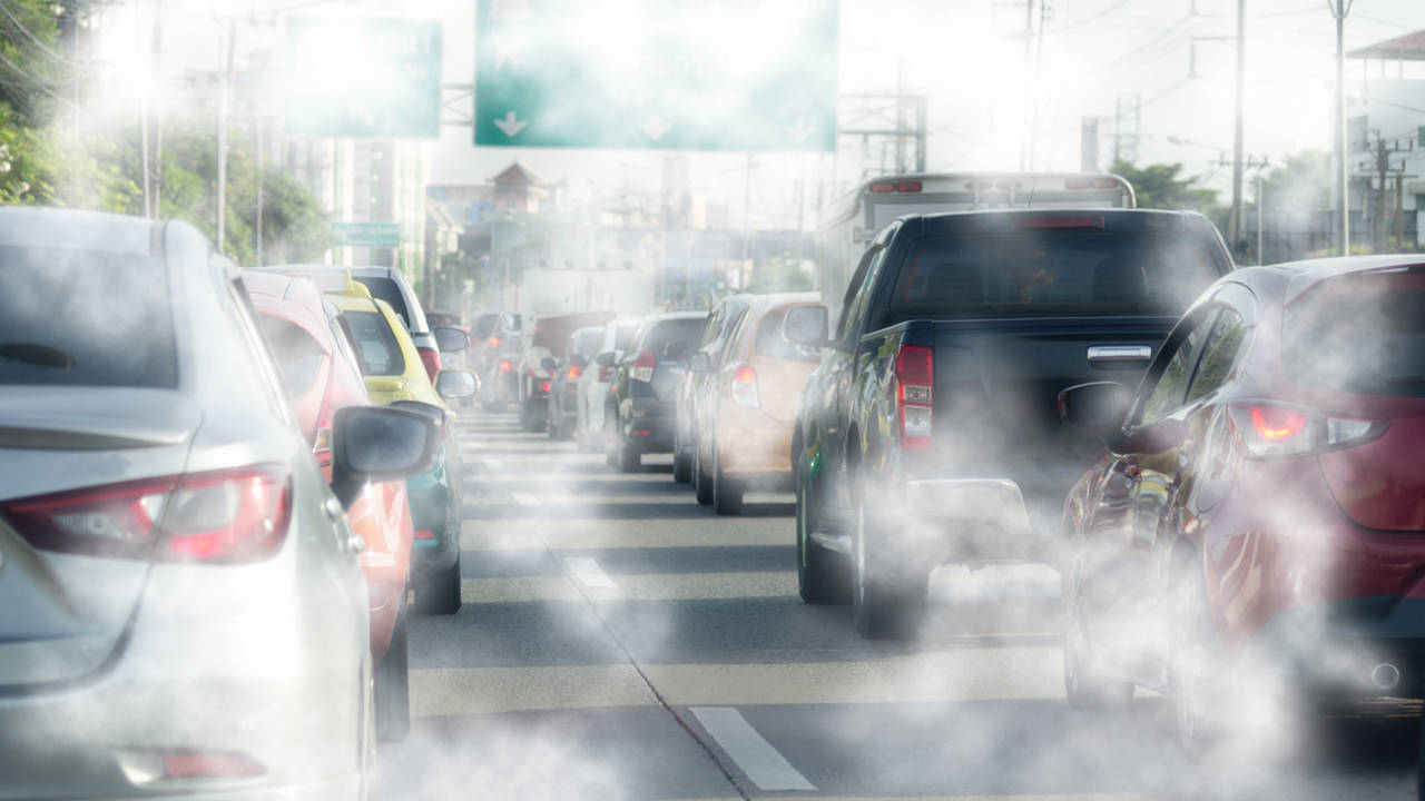 Contaminación por tubos de escape