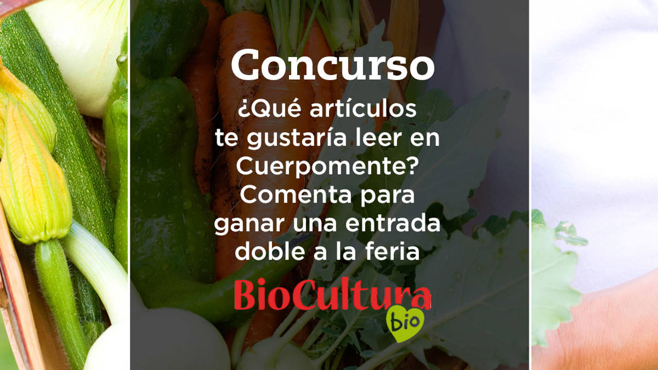Gana una entrada doble para Biocultura Barcelona