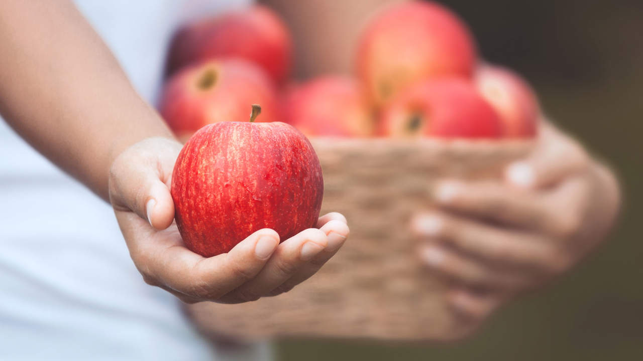 Cuantas calorias tiene una manzana