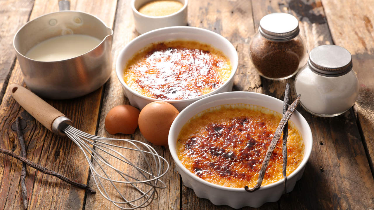 Crema catalana: receta a la vainilla