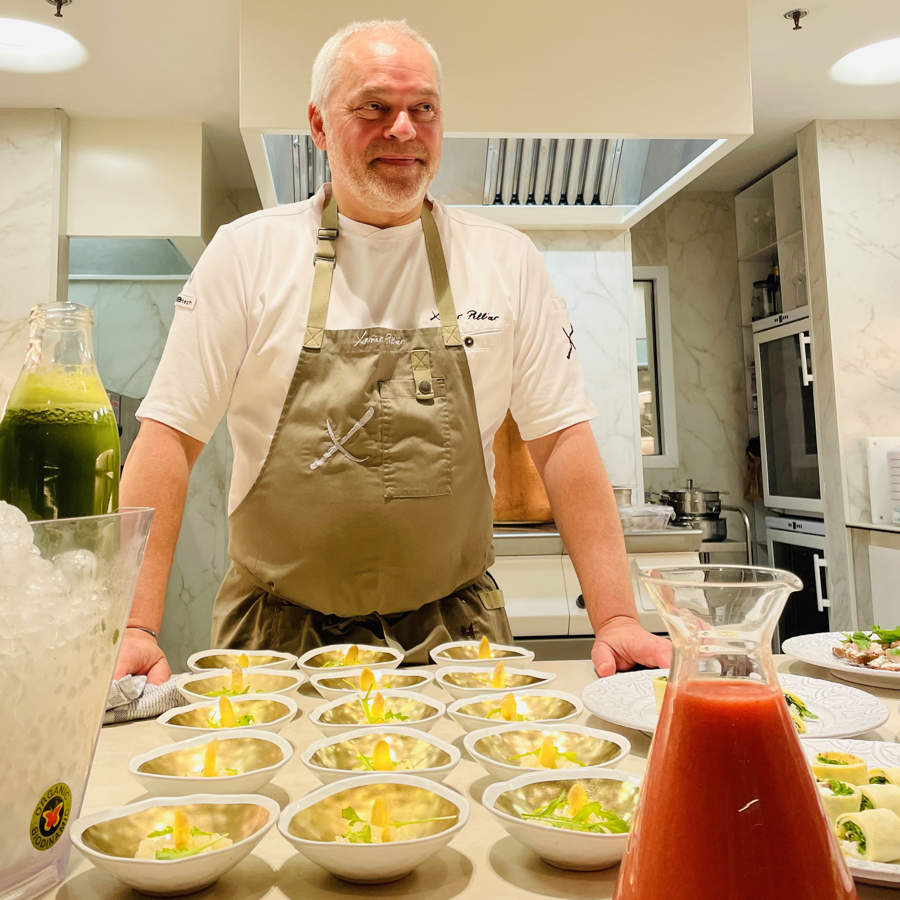 El restaurante de Xavier Pellicer acoge la presentación de BioCultura en Barcelona