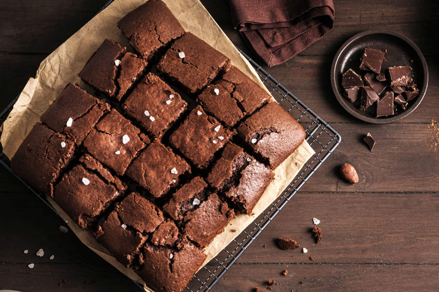 Brownie de chocolate integral