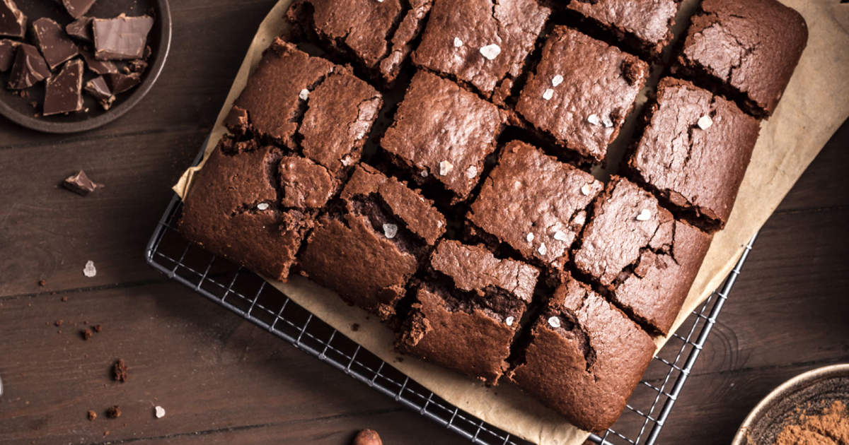 3 recetas de brownie de chocolate saludables que no querrás perderte