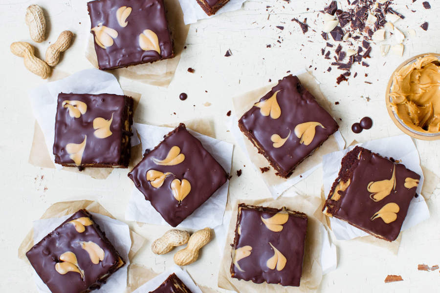 Brownie vegano receta