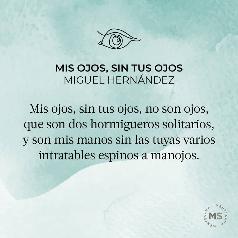 Miguel Hernández: poemas cortos famosos para compartir