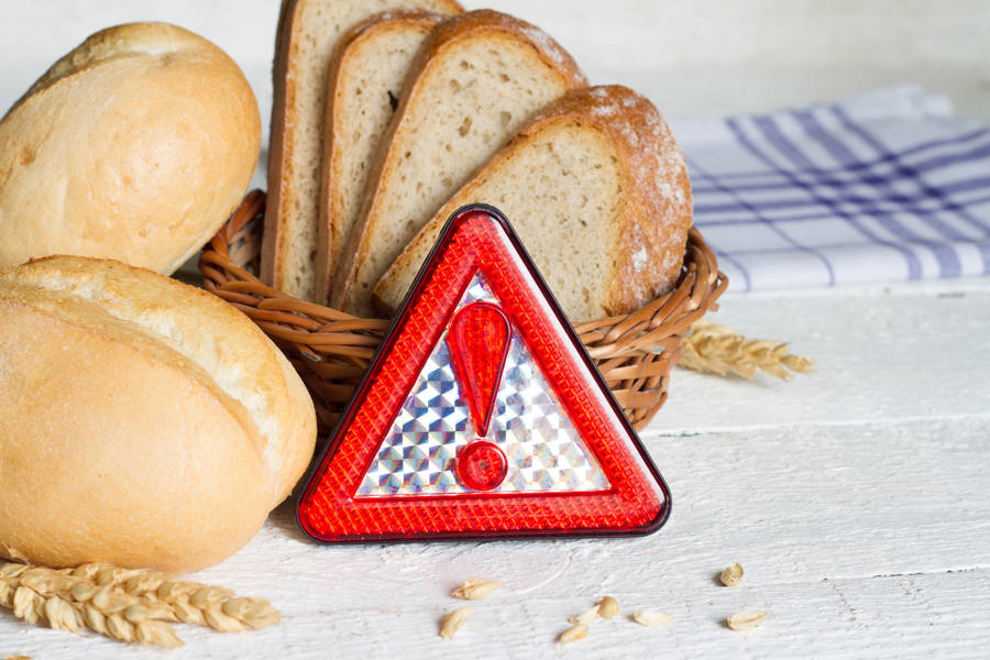Premiers symptômes de l'intolérance au gluten