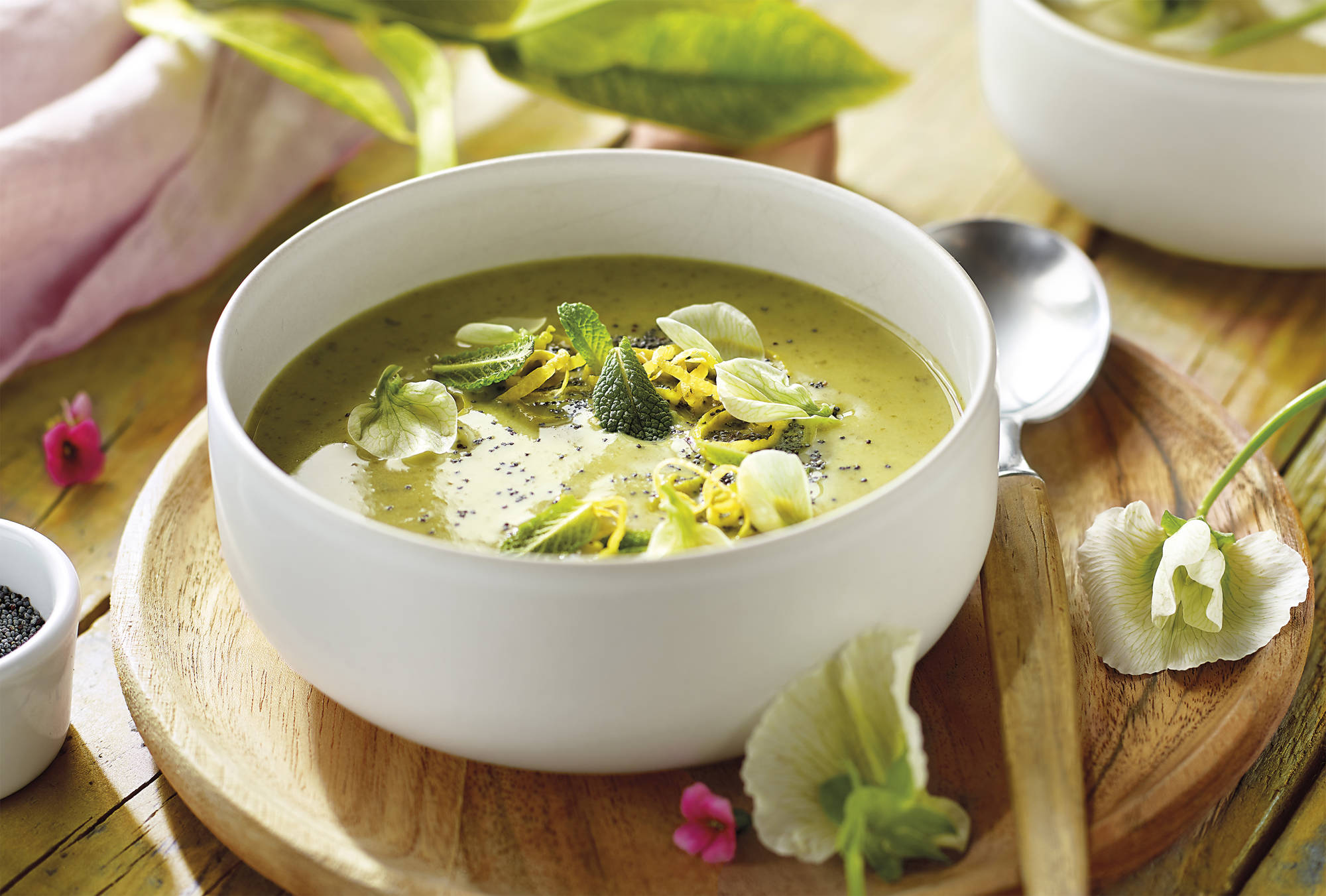 Crema de lechuga