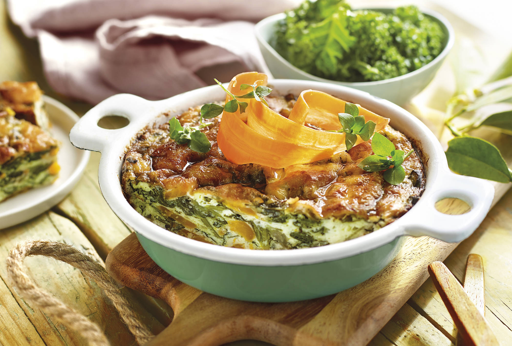 Verduras fritata