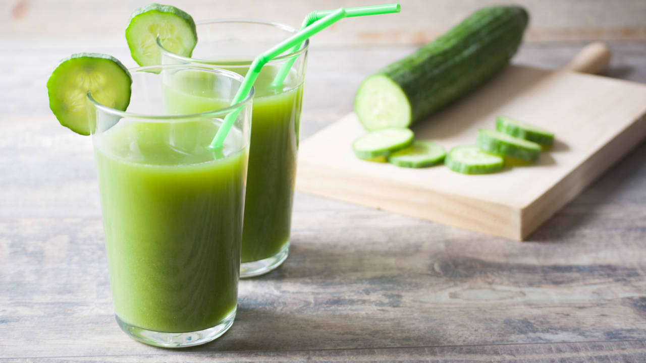 Zumo de pepino